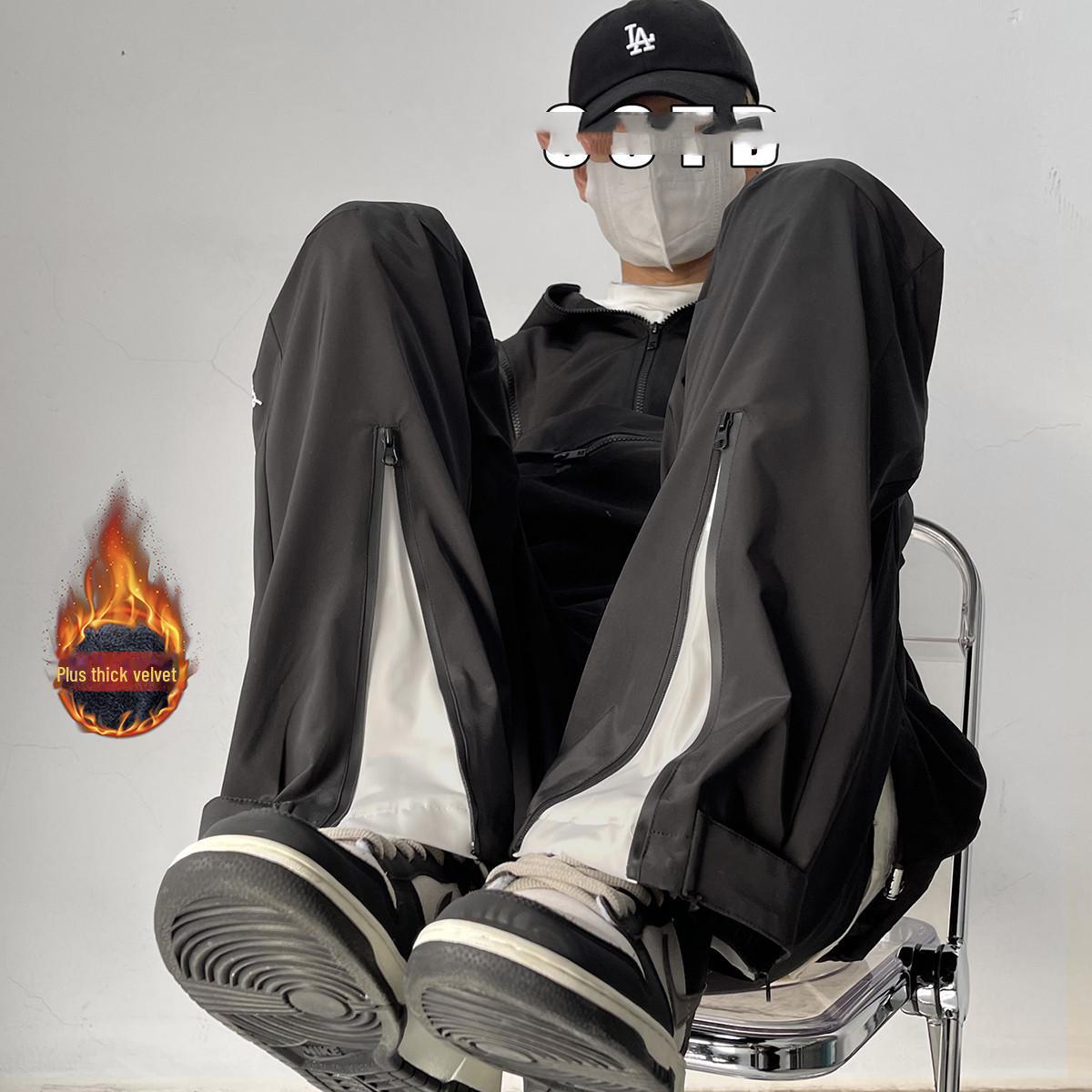 

Мужской горнолыжный комбинезон High Street Velvet: Ветрозащитные, утепленные зимние штурмовые брюки Snow Assault XXXL чёрный