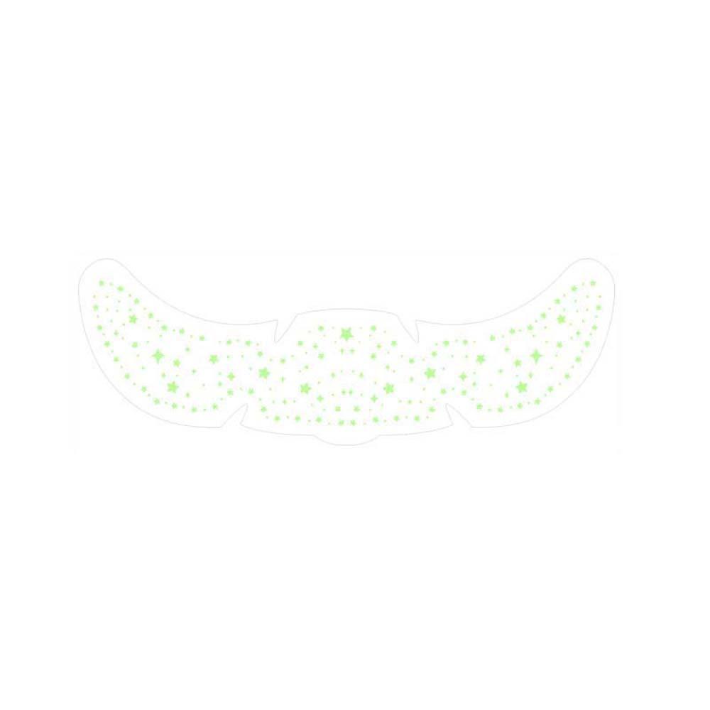 Sparkle Luminous Freckle Tattoo DIY Face Tattoo Sticker Face Temporary Tattoo Music Festival QT 0348