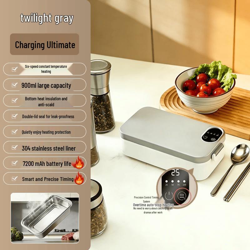 RuHan Portable Electric Heated Lunch Box