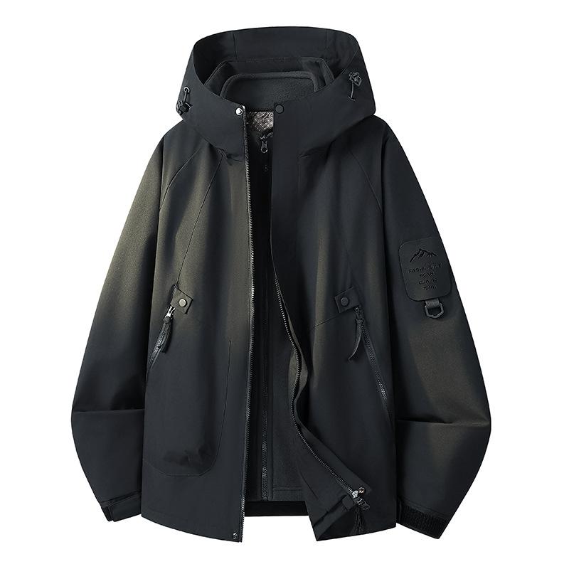 2518 Dreifach-Graphen-Futter Partnerjacke für Damen und Herren Winddicht Wasserdicht Outdoor-Sport Bergsteigeranzug Gruppenkauf