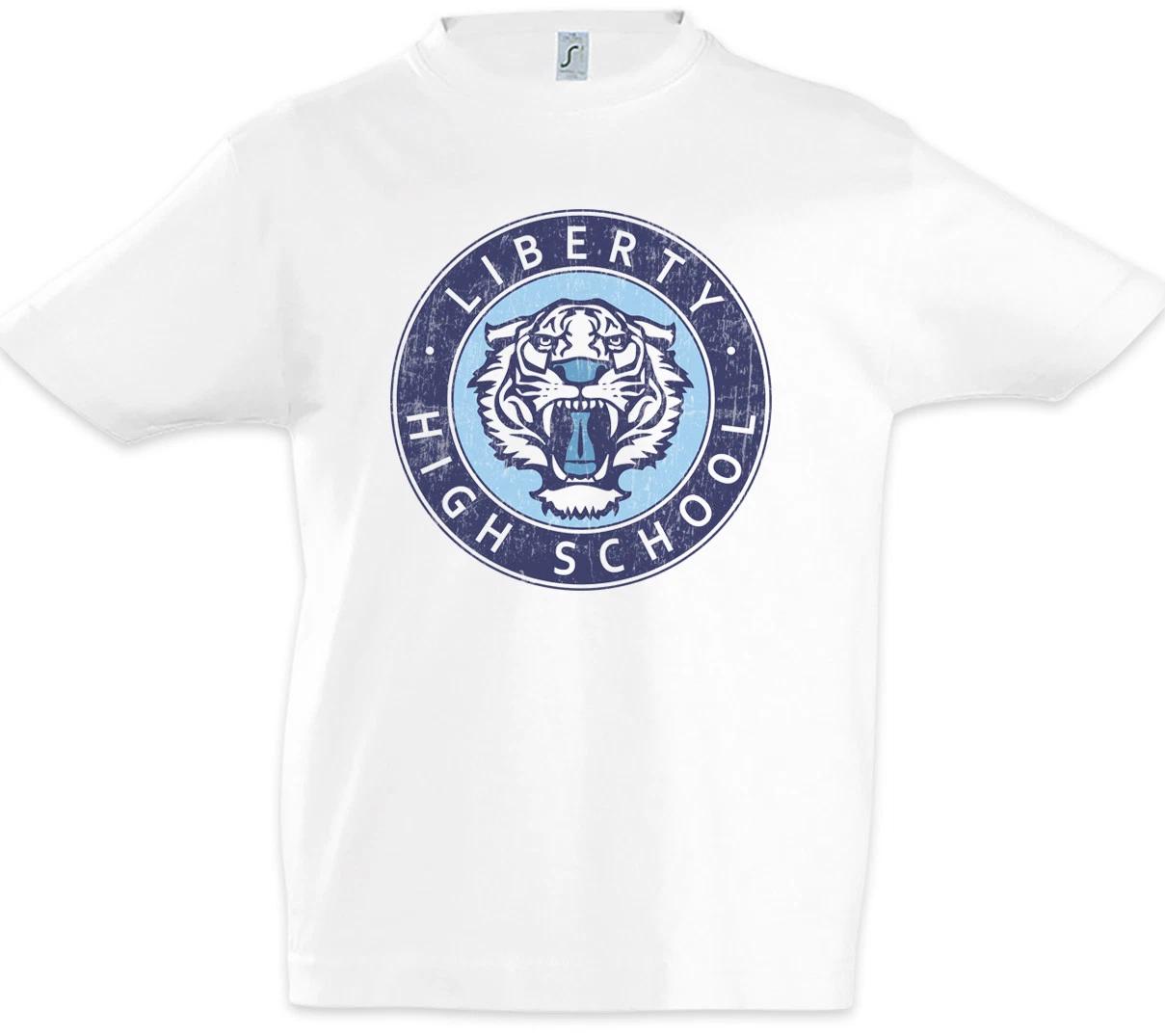 Liberty High I Kids Boys kids boys T-Shirt 13 School Reasons Symbol Logo Why Hannah Tape 120