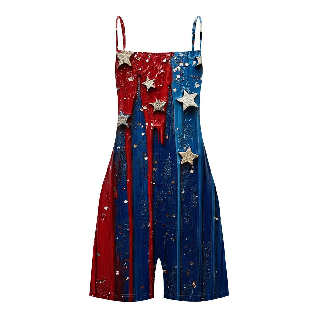 Damen Lässige Und Modische Ärmellose Camisole Mit Tasche Jumpsuit Shorts Jumpsuit Shorts