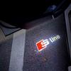 2Pcs Car Door Projector Logo Lamp Welcome Lights For a2 S Line RS quattro S4 S3 S5 S8 S7 S6 RS A6L A4L Q3 A3 Q7 A5 A8L A4 Q2