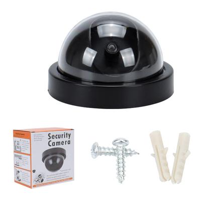 Dome Camera Dummy Waterproof Security Cctv Surveillance Camera With Flashing Red Led Light Outdoor Indoor Simulation Camer