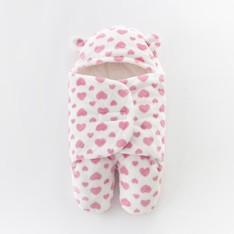 

Anti-Startle Cotton Swaddle Blanket for Newborns - All-Season Baby Sleeping Bag 3-6 months
