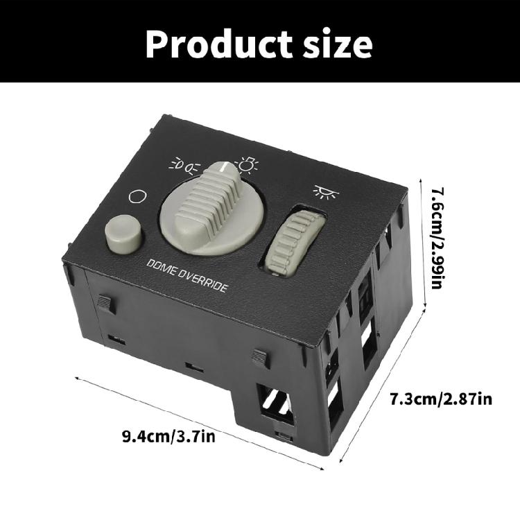 Front Headlight Dimmer Switch for 1500 2500 3500 Automotive Accessories Headlamp Switch Instrument Panel Switch