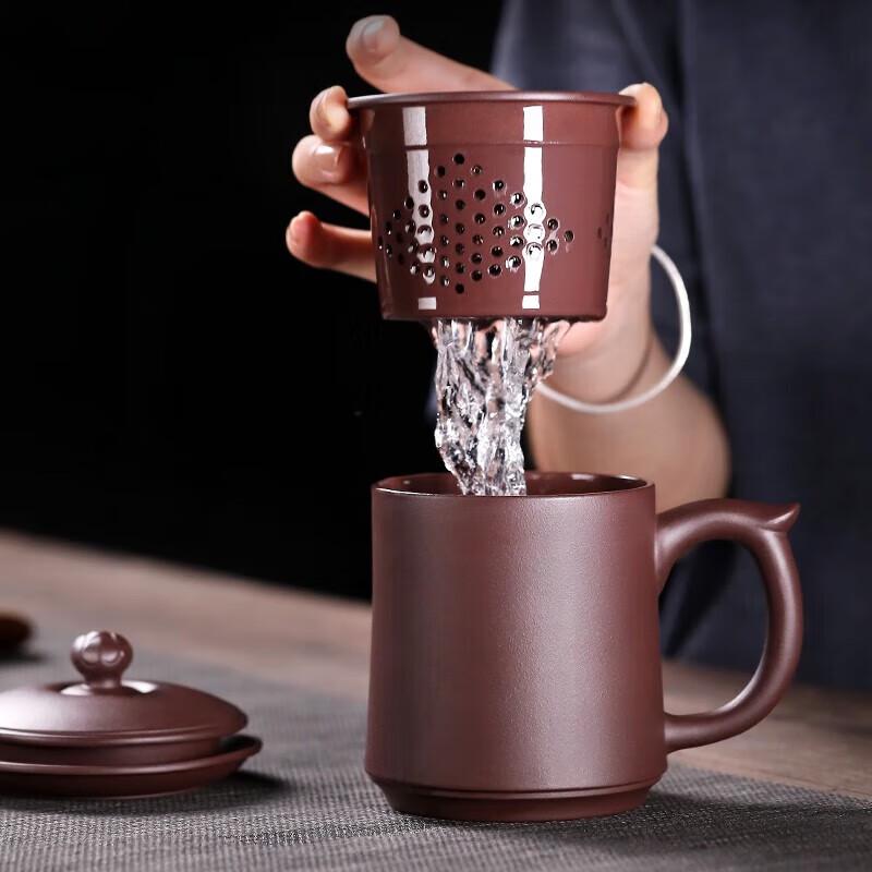 Ling Xiaoming Zisha Lotus Tea Cup