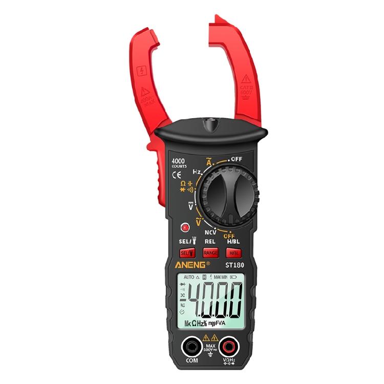 AC/DC Digital Clamp Meter T-RMS 6000 Counts, Multimeter Voltage Tester Auto-rang