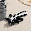 Fine Detail Animal Sculpture Ornament, 3D Printed Flexible Joints Movable Figures with Stacking Cylinders, Stackable Storage Cylinders Bendable