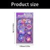 Safe Peels And Stick PET Sticker For Kids Crafting And Home Decors Long Timing Sparkling Sticker For DIY Art Projects