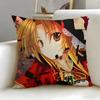 Anime The Ambition of Oda Nobuna Cushion Cover Soft  EasyWash Pillow Case  Versatile for Couch Bed Travel and Office