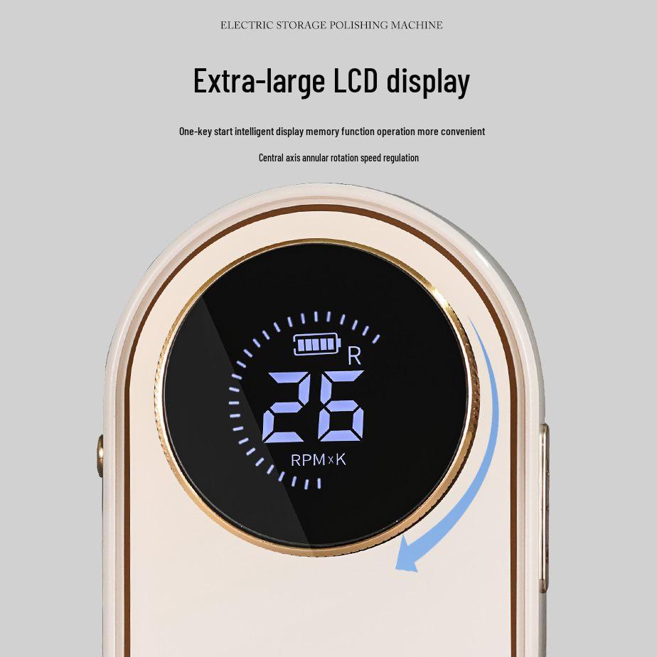 UV311 Rechargeable 40,000 RPM Professional Electric Nail Drill & Polisher