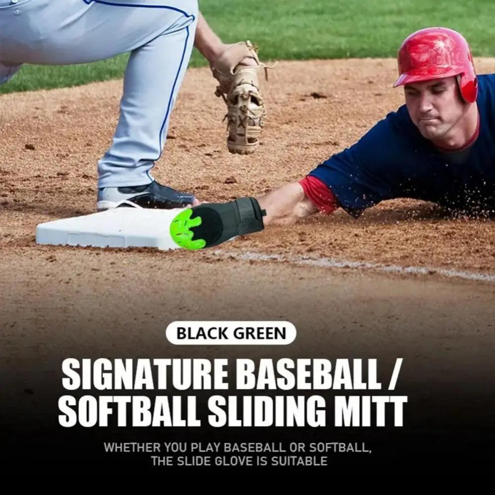 Guanto per scivolata baseball Icecream Sinistro Destro Guanto Protettivo per Polso Regolabile Cinturino a Compressione Guanto Universale per Softball