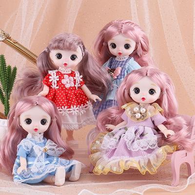 Fashion High-end Dress Up Multistyles Skirt Suit High Quality Doll Clothes  16~17cm Doll