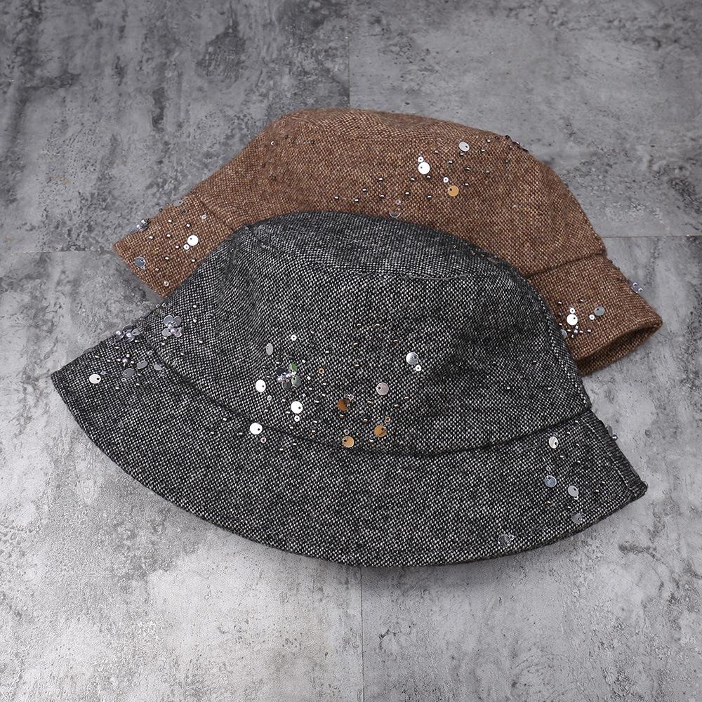 Early Autumn New Fashion Autumn and Winter Warm and Comfortable Small Brim Basin Hat Outdoor Face Cute Versatile Bucket Hat