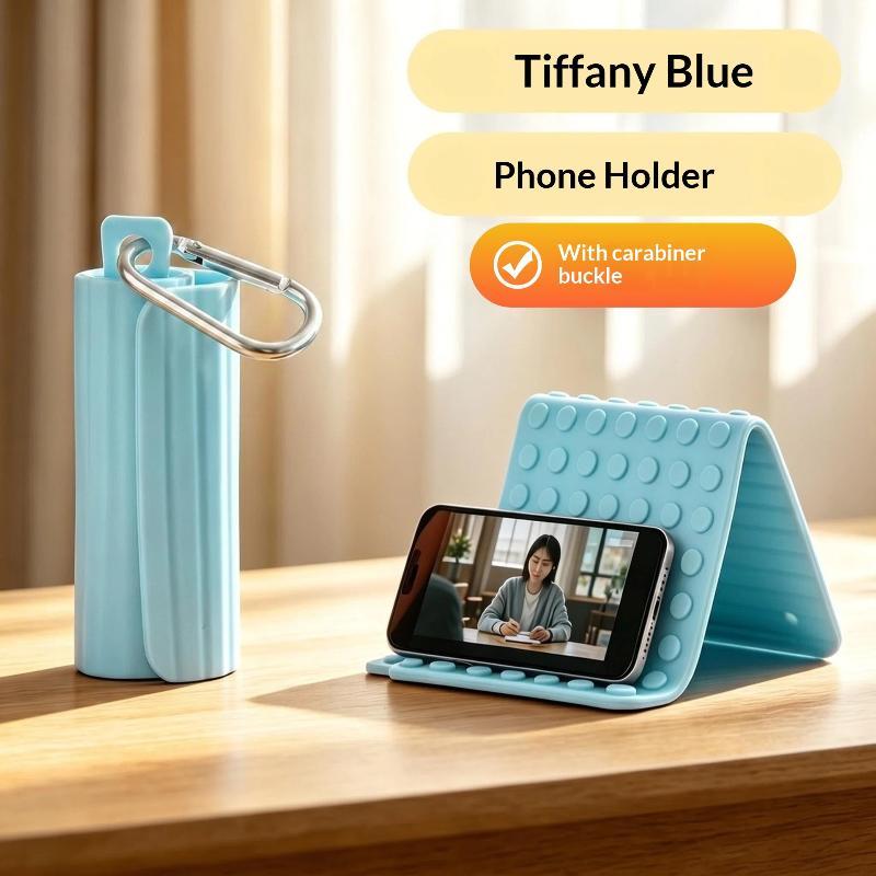 Freely Shaping Silicone Phone Holder Foldable Portable Bendable Multi Angle Adjustable Universal Desktop Phone Stand