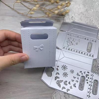 Kovová lisovací forma na výrobu krabic Ocelová řezací forma Na míru Scrapbooking DIY Uhlíková ostrá kniha Fotoalbum Umělecké karty Formy Řez