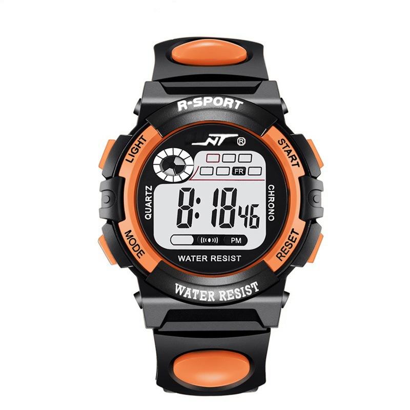 Brand Children Watch Sports Digital Watch for Kids Boys Girls Student 30M Waterproof Multifunctional LED Wristwatch