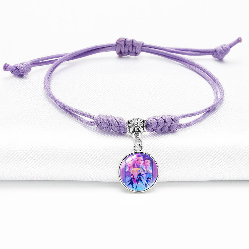 Simple Stylish Woven Bracelet Rumi Zoey Mira Diamond Knot Jewelry Adjustable Pendant Bracelet