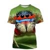 Fashion Insect Spider T Shirt For Men Animal Pattern Short-sleeved T-shirt Funny Casual Streetwear Summer Tops Cool Tee Shirt