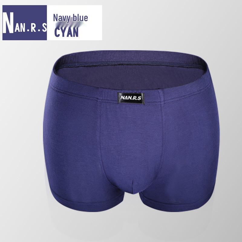 Modal Bamboo Mid-Rise Men's Boxer Briefs - Comfortable, Breathable, Sweat-Absorbing Underwear