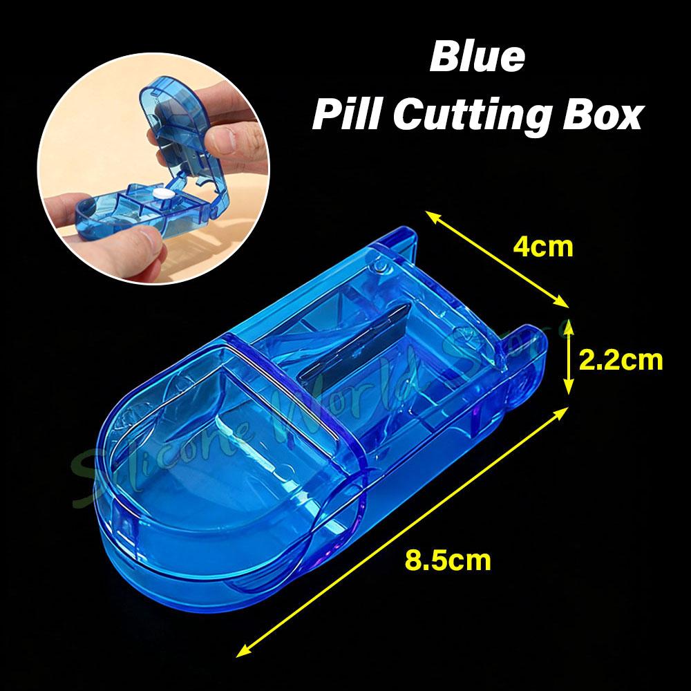 SW Portable Travel 7 Grids Pill Box Weekly 7 Days Pills Case Vitamin Fish Oils Medicine Storage Container Organizer Jewelry Box