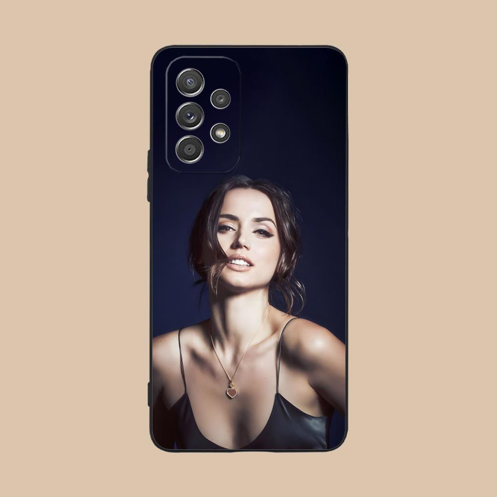 Ana De Armas Matte TPU Mobile Phone Case for Samsung Galaxy A56 55 54 53 52 51 36 35 34 23 16 15 5G Colorful Cover