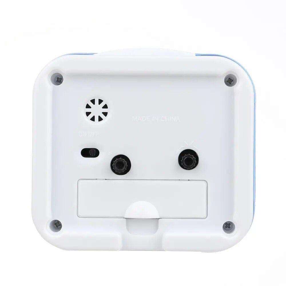 Cute Small Table Clock Simple Bedside Clock Creative Lazy Alarm Clock Students