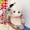 Stuffed Animals Dolphin Bag Pendant Marine Animal Seal Key Chain Plush Keychain  Gifts