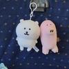 13cm Self-Deprecating Bear Plush Pendant - Cute White Bear Gift