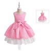 Christmas Princess Dress For Girls Children Costume Long Sleeve Sequin Wedding Evening Dresses Kids Girl Birthday Party Dresses