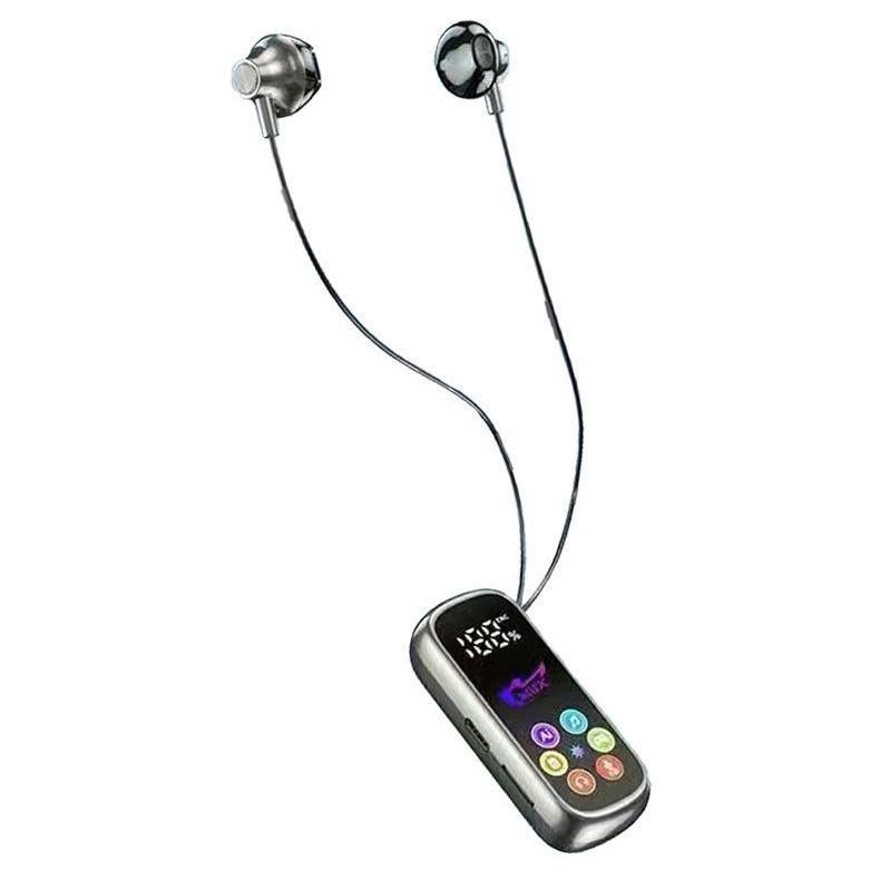 Q3 Clip-On Bluetooth Headset: Long Standby, Ideal for Running, K-Singing & Calls, Compatible with All Smartphones.