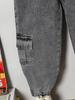 Boys' Denim Cargo Straight Chino Pants for Everyday Wear