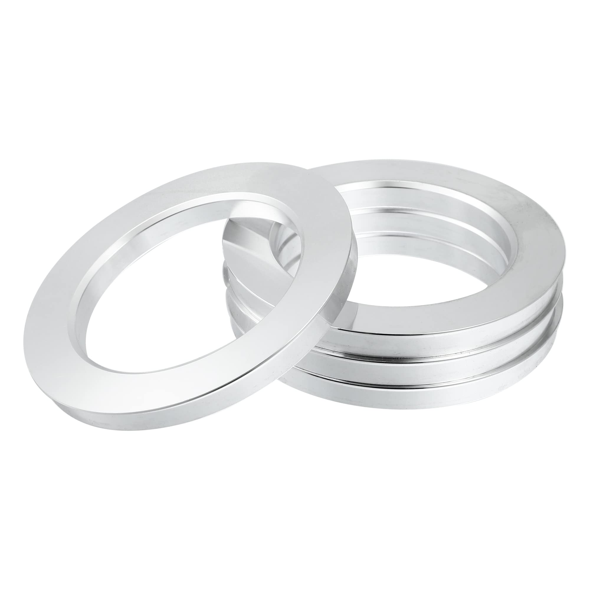 

Uxcell HUB CENTRIC RING Outer Diameter 4.3 inches (110 mm) Inner Diameter 3.0 inches 110-77.8mm серебряный