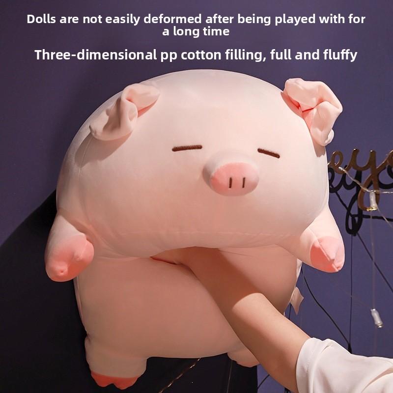 Super Soft, Big, Cuddly Pig Plush Toy for Girls, Perfect for Sleeping and As A Decorative Pillow