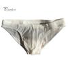 Moisture Management Underwear Men Cotton Briefs, Solid Color Breathable Underpants, Elastic Waistband, Everyday Essential Soft Wicking Briefs