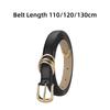 Thin Waist Belt Versatile Decorative Belt Casual Dress Jeans Belt  For Daily Wear