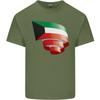 Curled Kuwait Flag Kuwaiti Day Football Unisexs Light Cotton TShirt