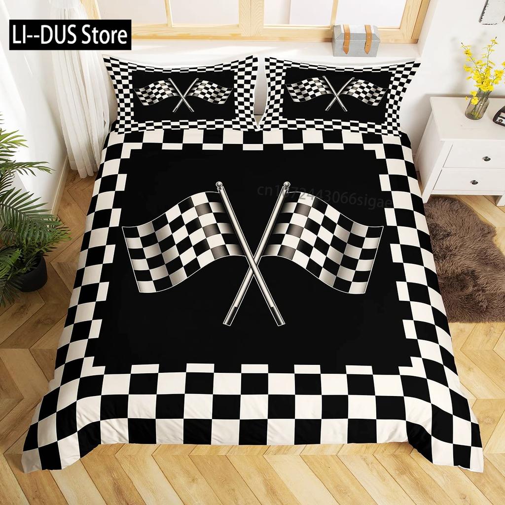 Watercolor Cartoon Basketball Print Bedding Set Duvet Cover for Kid Teen Boys Sports Quilt Cover with 2 PillowcasesFull Size