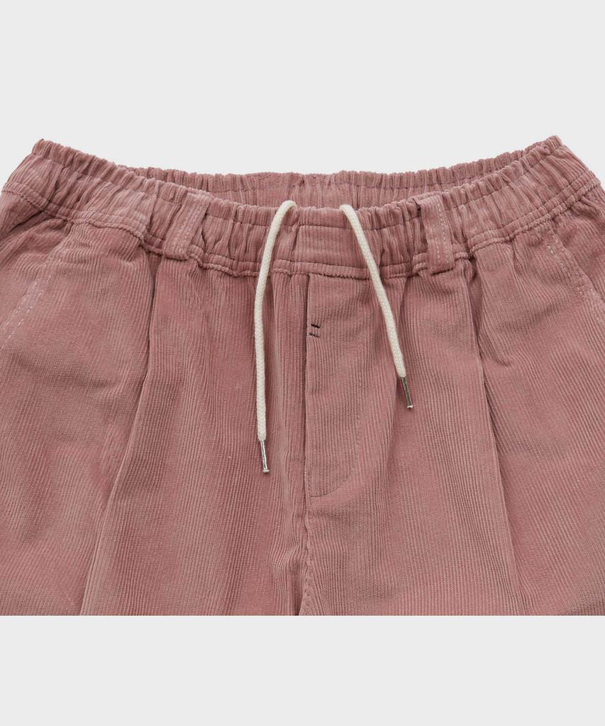 FFEFF STUDIO Corduroy Wide Elastic Pants (Indie Pink)