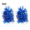 Long-lasting Tinsel Bracelet 1 Pair Colorful Elastic Band Adults Kids Universal Children's Day Rubber Kindergarten Dance Performance Prop Sports Meet