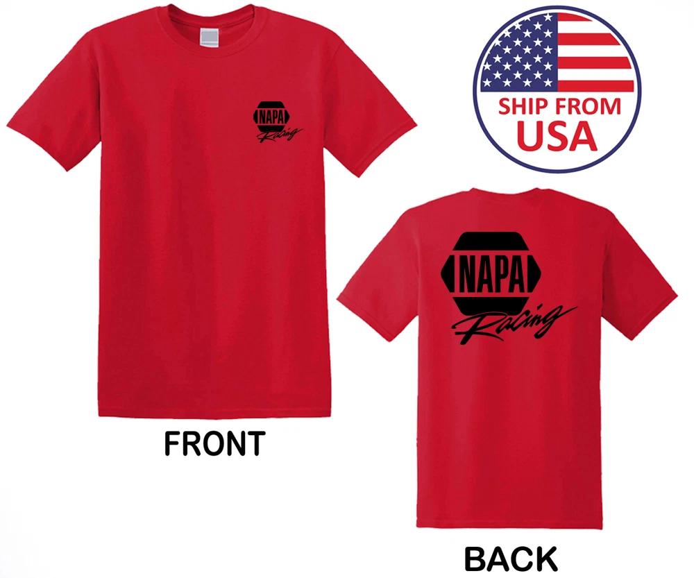 Napa Auto Parts Racing Men s Red Size S to 3XL 2XL
