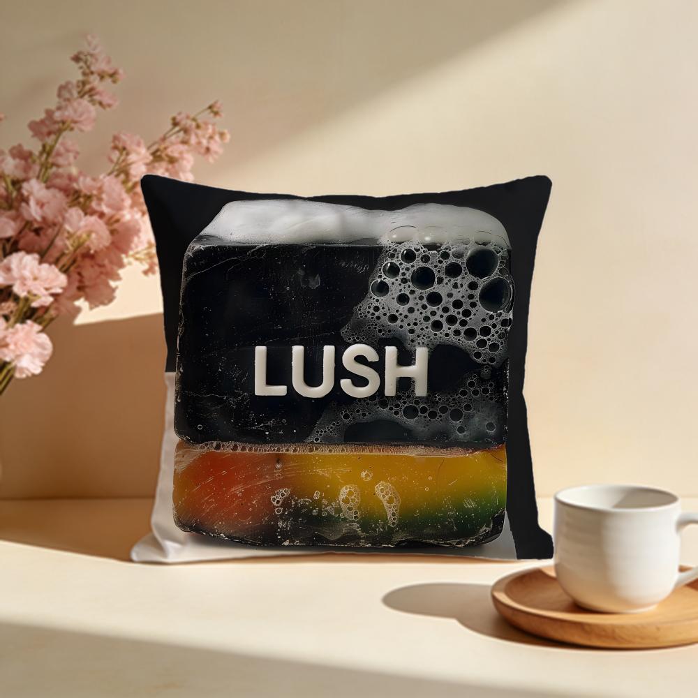 

Popular LLushed Cushion Cover Stylish Washable Pillow Cover Ideal for Couch Bedroom Car Decoration 30X30cm