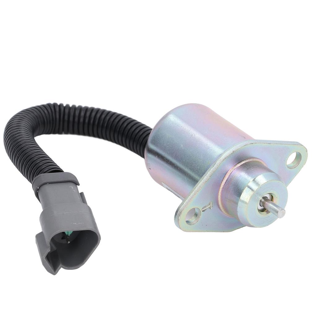 Fuel Shut Off Solenoid Stop Solenoid Valve 2848A278 Replacement for Perkins CAT 216 226 236 246 Skid Steer UB704 Engine