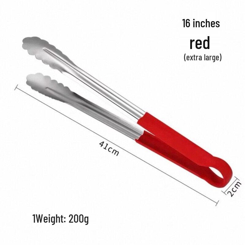 ZISIZ 316 Stainless Steel Food Tongs