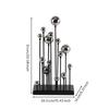 Kugel Skulptur Schreibtisch Display Goldene Kugel Dekor Geschenkidee Moderne Kugel Statue für