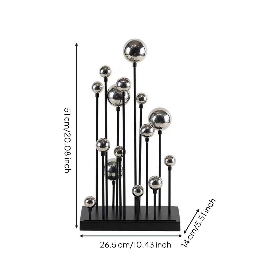 Kugel Skulptur Schreibtisch Display Goldene Kugel Dekor Geschenkidee Moderne Kugel Statue für