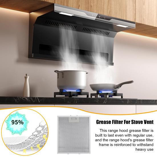 Filtro Antigrasso Per Cappa 320x260 Mm: Ricambio Efficace E Facile Da Installare