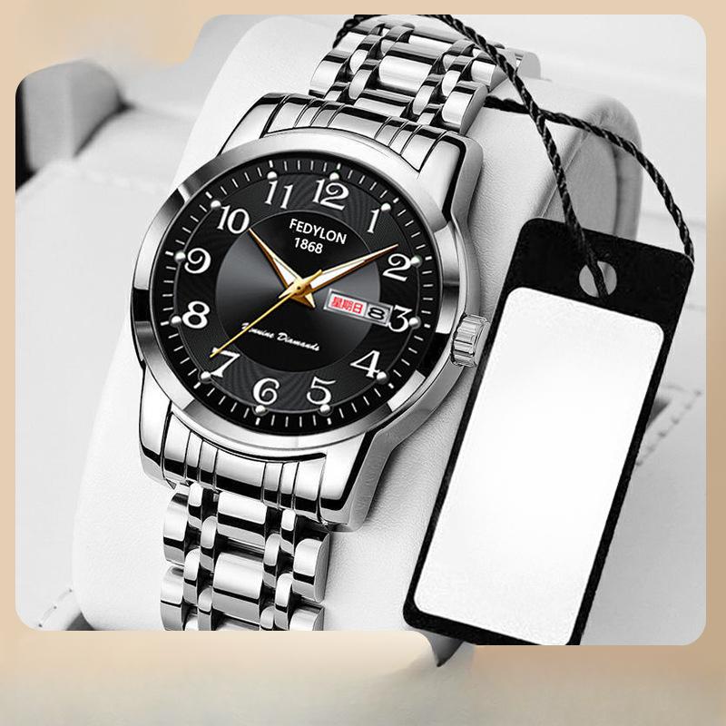 Men's Watches Men's Watches Large Digital Waterproof Quartz Watches for The Elderly Watch