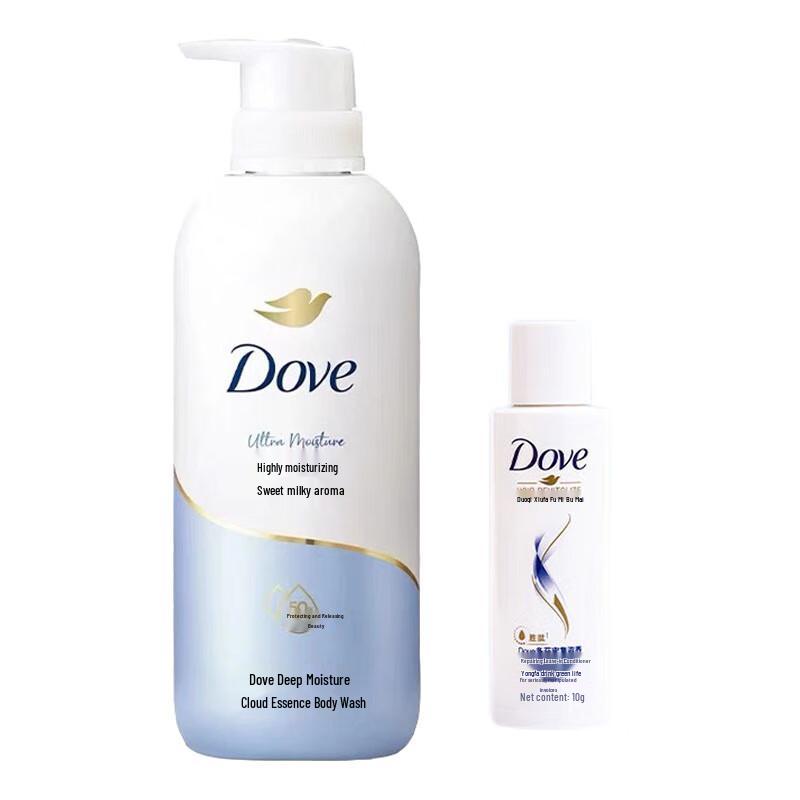 

Dove Sweet Milk Scent Moisturizing Body Wash & Essence Set